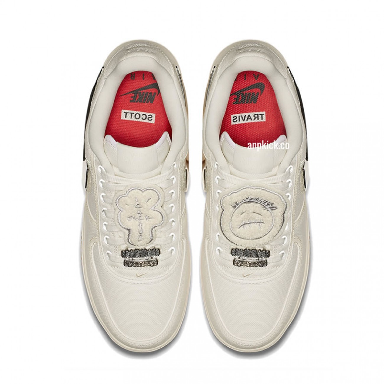 Travis Scott x Nike Air Force 1 Low "Sail" Release Date For Sale AQ4211-101