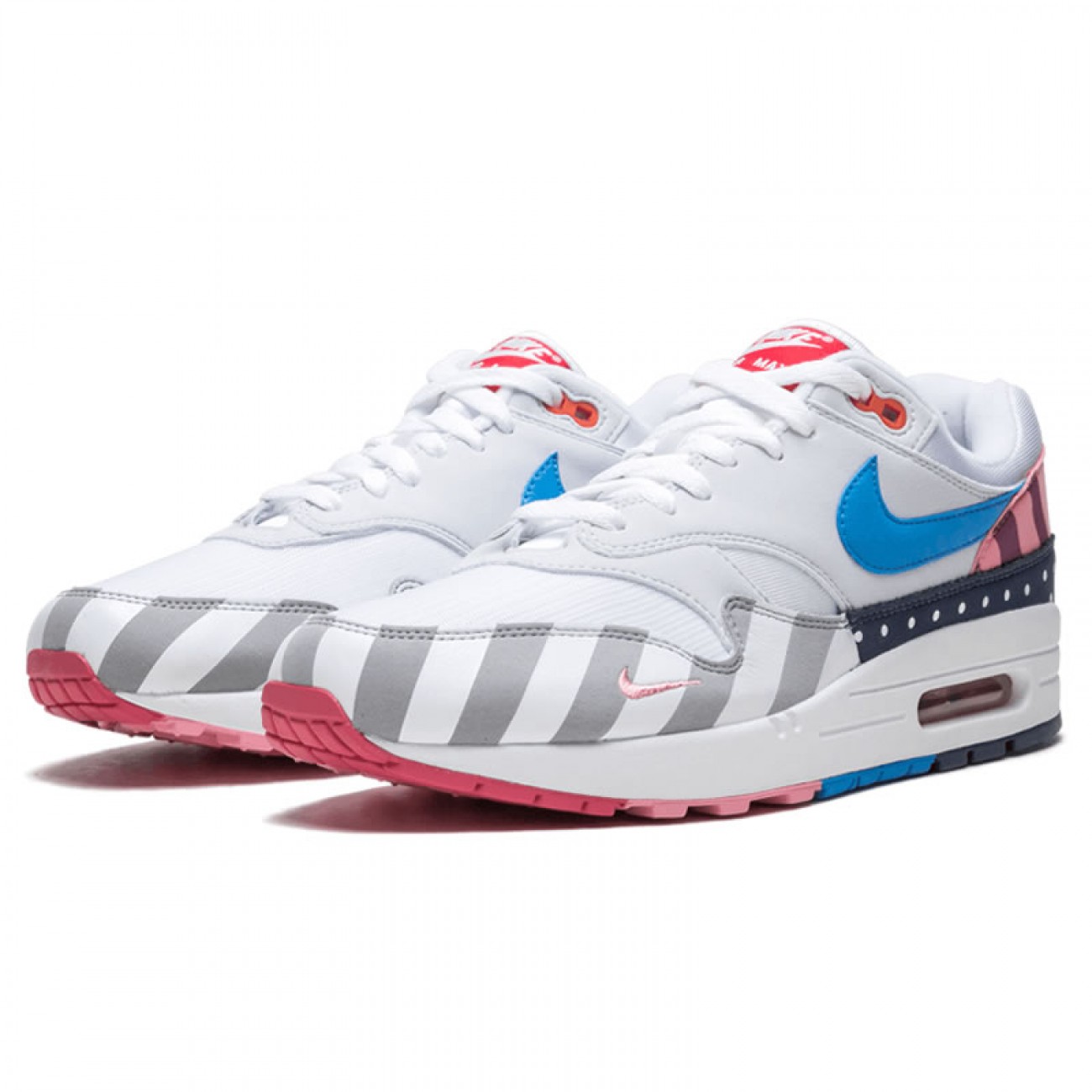 Parra x Nike Air Max 1 White Multi Shoes AT3057-100