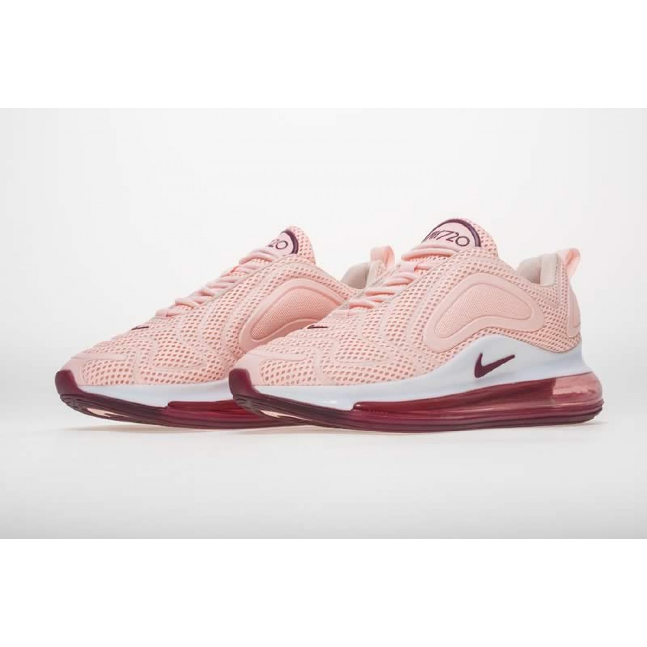 Nike Air Max 720 Womens Pink Sneakers Cheap Sale