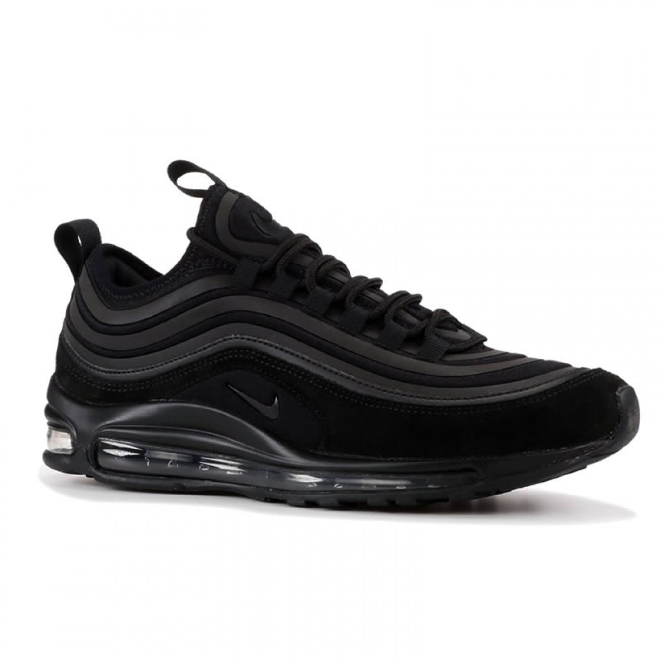 Nike Air Max 97 UL 17 SE Ultra Suede "Triple Black" 924452-001