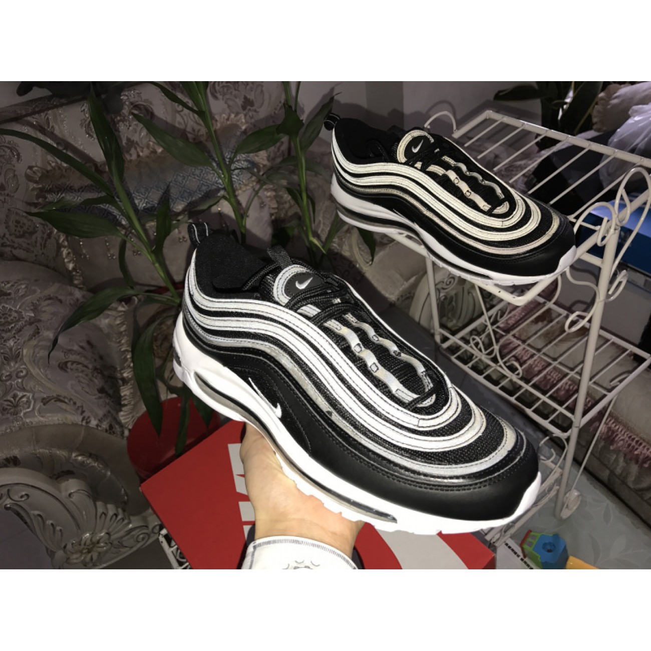 Nike Air Max 97 Black White 921826-001