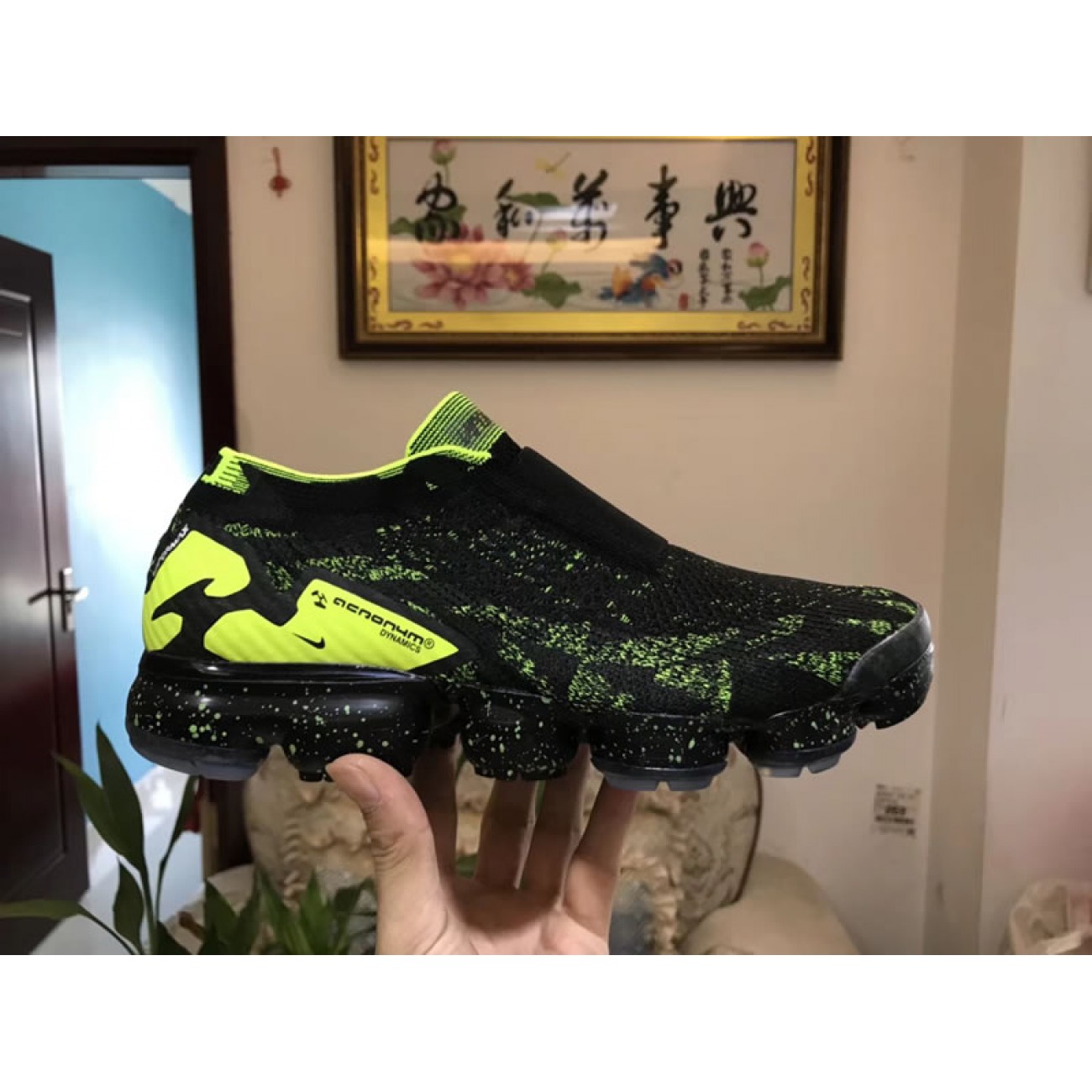 Acronym x Nike Air Vapormax Moc 2 AQ0996-007 Black / VoltBlack