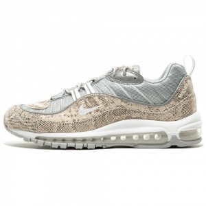 SUPREME x NIKE AIR MAX 98 CREAM/REFLECT SILVER 