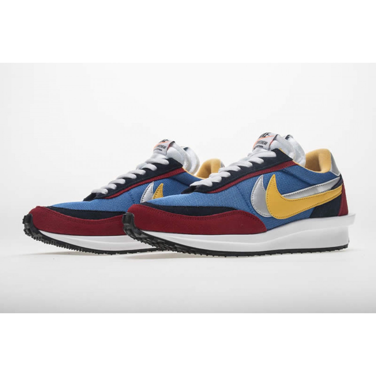 Nike LDV WaffleSacai BLACK BLUE RED GREEN ORANGE YELLOW AR8001-004