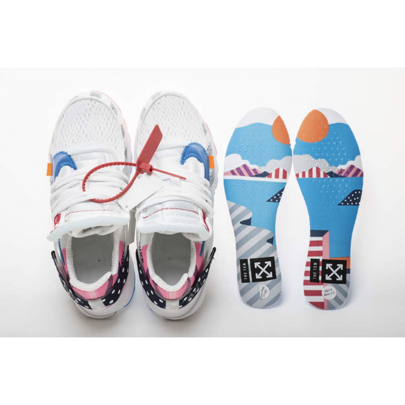 Parra x Off-White x nike air Presto customize Shoes Custom AA3830-140