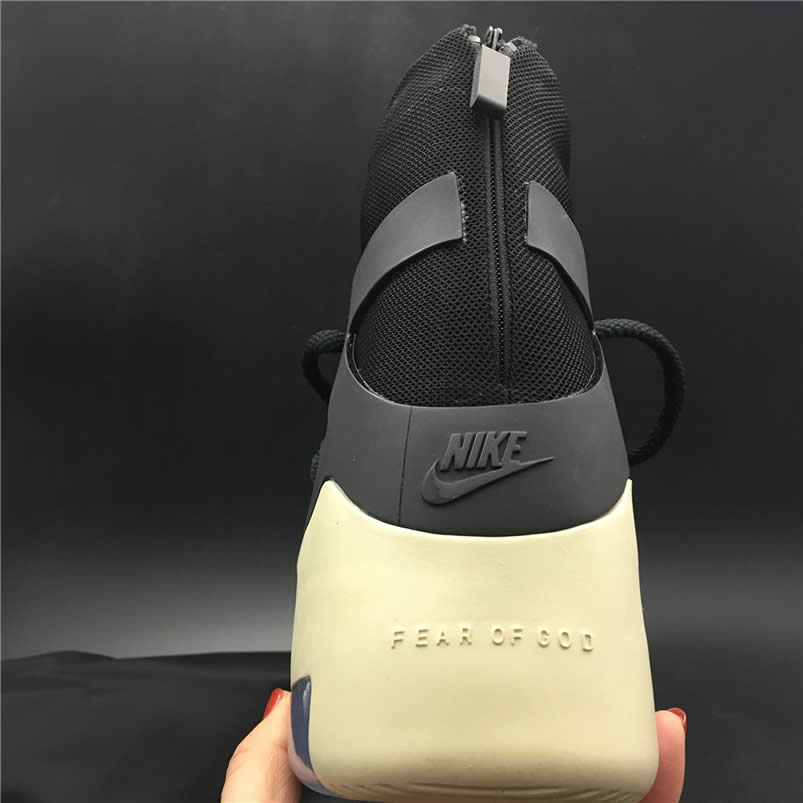 Nike Air 'FOG 1 / Fear of God 1' Black Shoes Boots For Sale AR4237-001 Pics