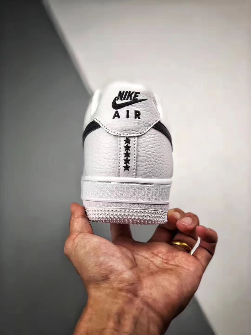 Nike Air Force 1 '07 'Stars' Black/White Low In-Hand AA4083-103