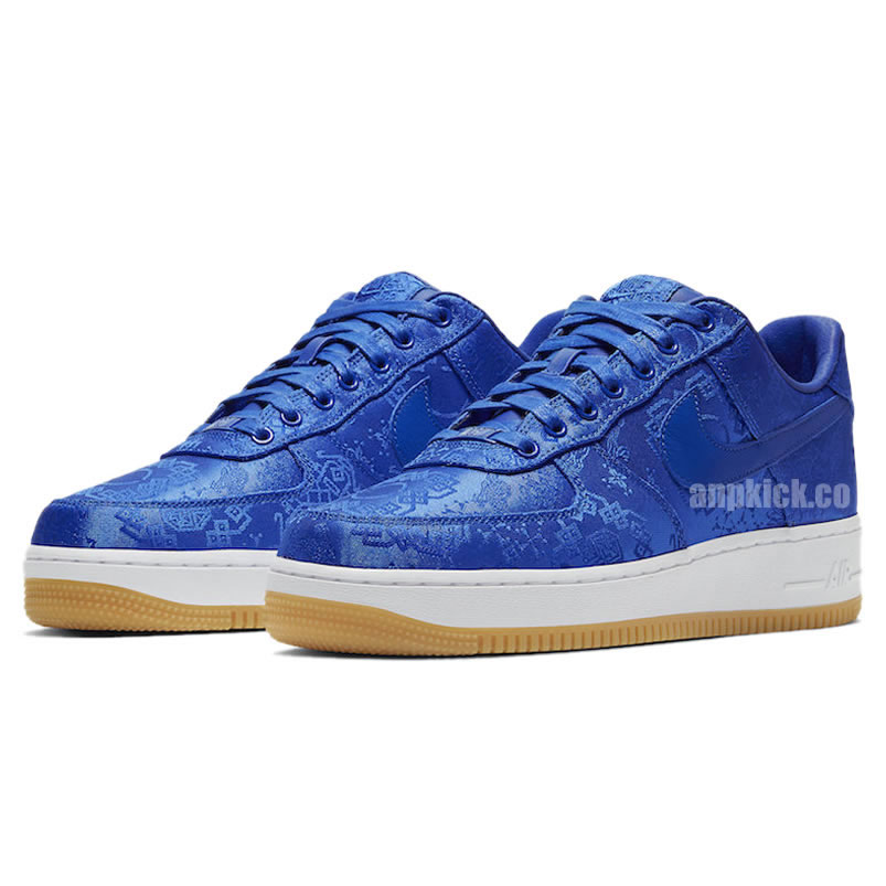 Clot Nike Air Force 1 Prm Royal Blue Silk Release Date Cj5290 400 (3) - newkick.cc