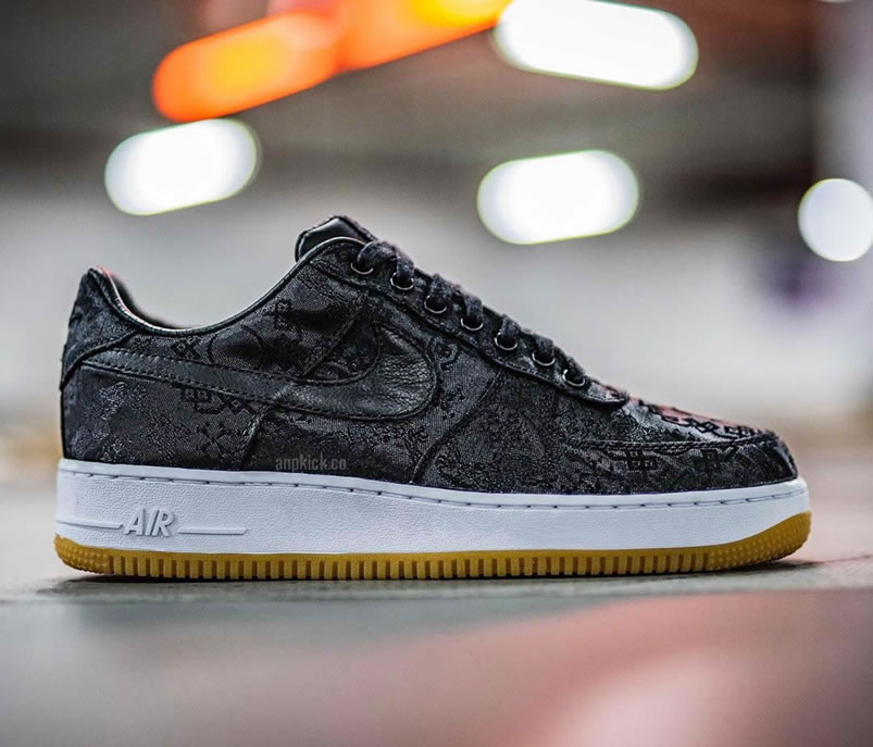 Fragment Clot Nike Air Force 1 Black Af1 Low Shoes Cz3986 001 (11) - newkick.cc