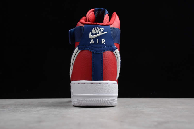 nike af1 air force one 1 red blue high 07 lv8 shoes 806403 603 detail images