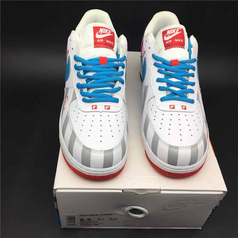 Nike Air Force 1 Af1 Parra Shoes Ah8462 100 Pics (1) - newkick.cc