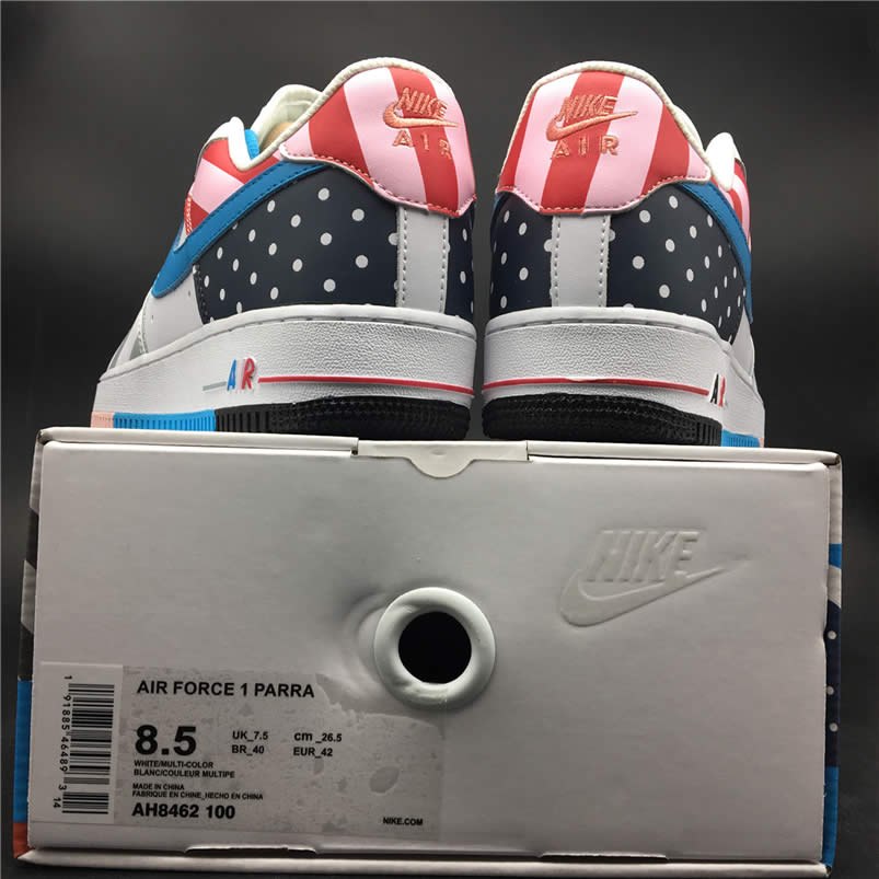 Nike Air Force 1 Af1 Parra Shoes Ah8462 100 Pics (13) - newkick.cc