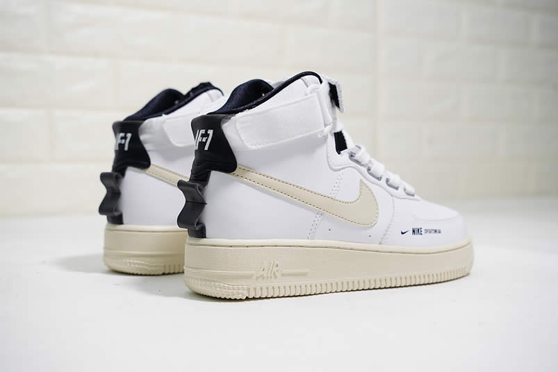 Nike Air Force 1 High Utility White/Black Sportswear Pics AJ7311-100