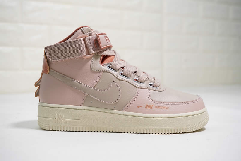 Nike Air Force 1 Utility Women's 'Particle Beige' Pink Shoes Pics AJ7311-200