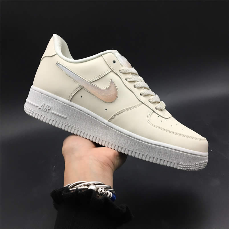 Nike Air Force 1 Womens Jelly Puff Wmns Af1 Low For Sale Pale Ivory Shoes Ah6827 100 (13) - newkick.cc