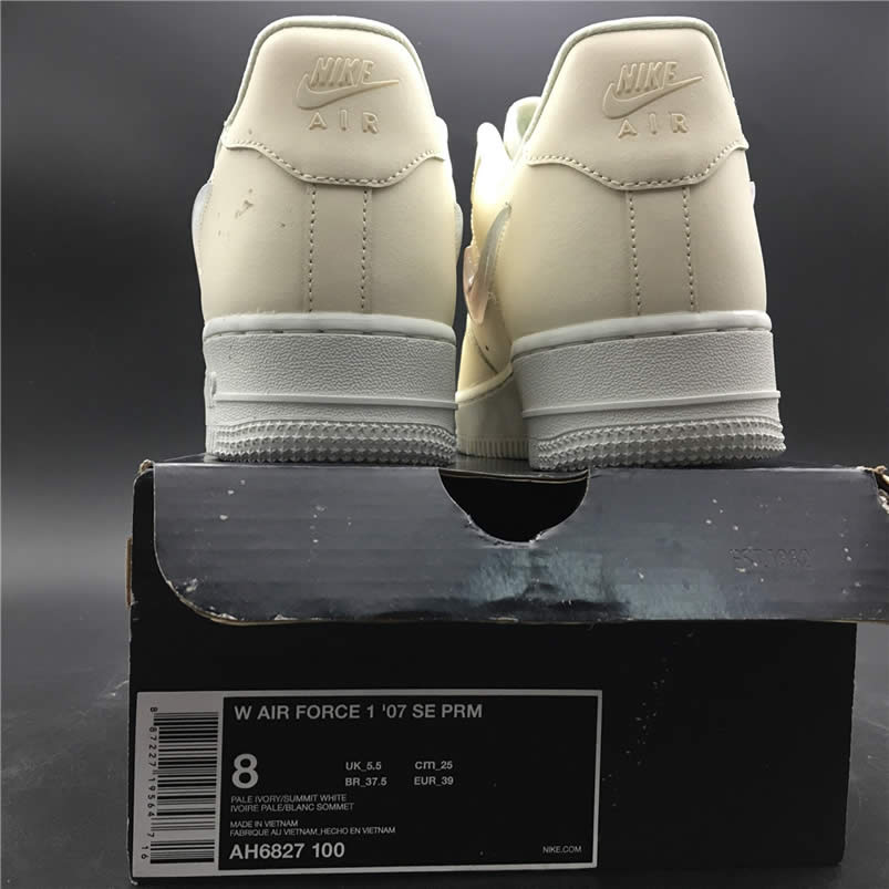 Nike Air Force 1 Womens Jelly Puff Wmns Af1 Low For Sale Pale Ivory Shoes Ah6827 100 (16) - newkick.cc