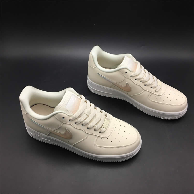 Nike Air Force 1 Womens Jelly Puff Wmns Af1 Low For Sale Pale Ivory Shoes Ah6827 100 (2) - newkick.cc