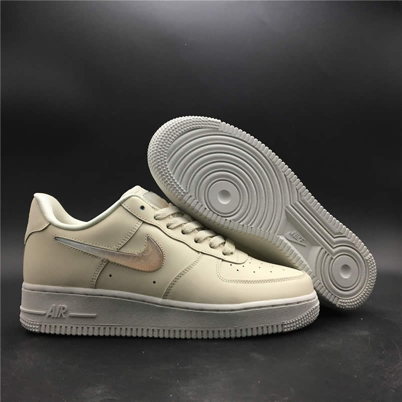 Nike Air Force 1 Womens Jelly Puff Wmns Af1 Low For Sale Pale Ivory Shoes Ah6827 100 (3) - newkick.cc