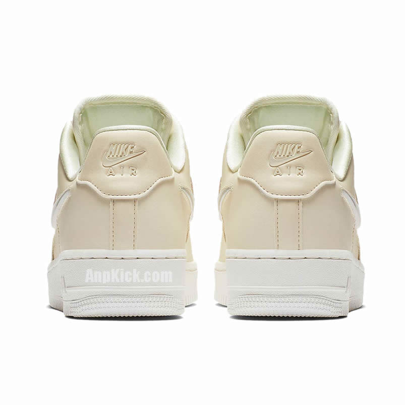 Nike Air Force 1 Womens Jelly Puff Wmns Af1 Low Pale Ivory Shoes Ah6827 100 (5) - newkick.cc