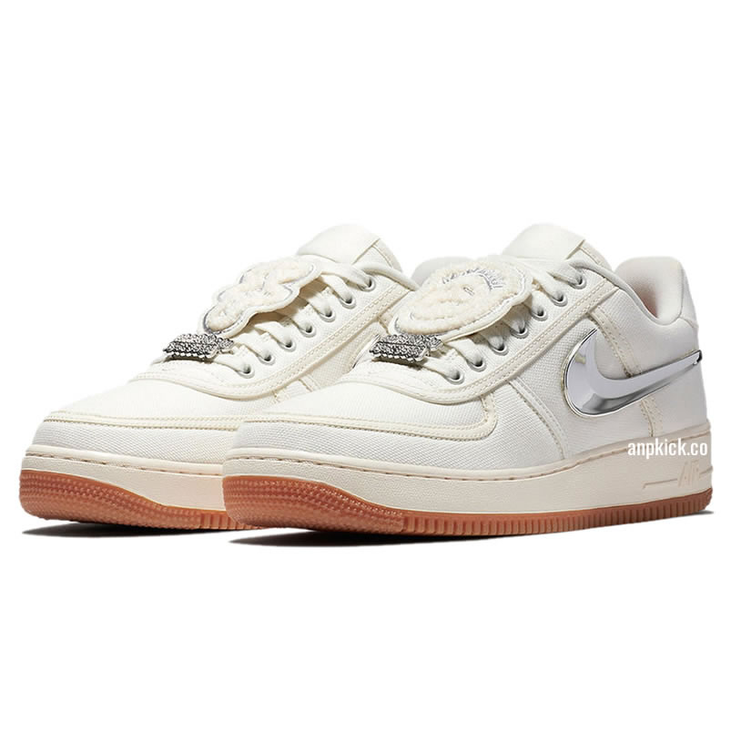 Travis Scott Nike Air Force 1 Low Sail Release Date For Sale Aq4211 101 (3) - newkick.cc