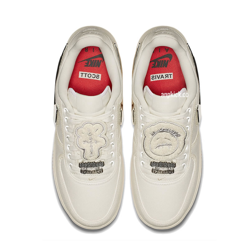 Travis Scott Nike Air Force 1 Low Sail Release Date For Sale Aq4211 101 (4) - newkick.cc