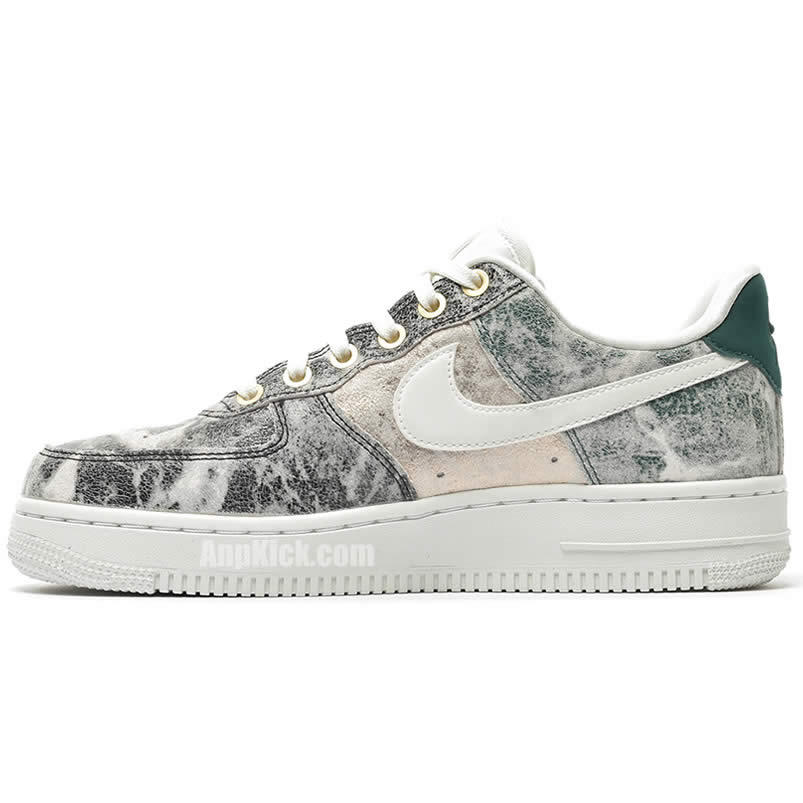 Womens Nike Air Force 1 Low 07 Lxx White Oil Grey Shoes Ao1017 100 (2) - newkick.cc