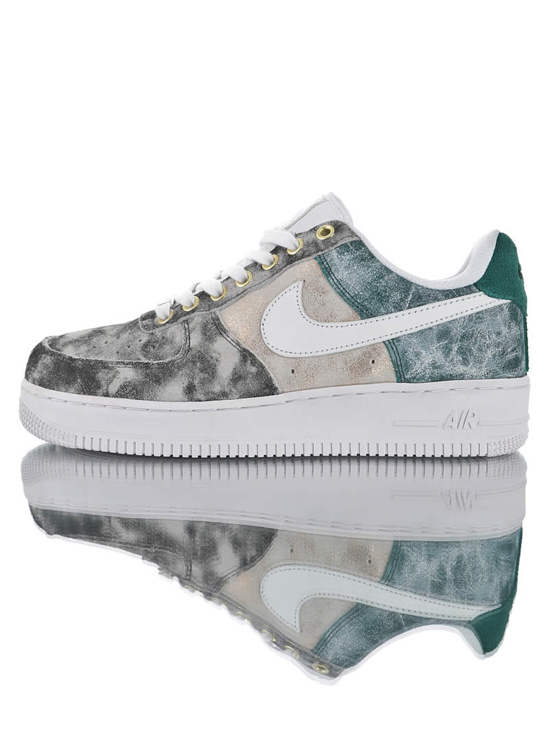 Womens Nike Air Force 1 Low 07 Lxx White Oil Grey Shoes Ao1017 100 Detail Pics (1) - newkick.cc