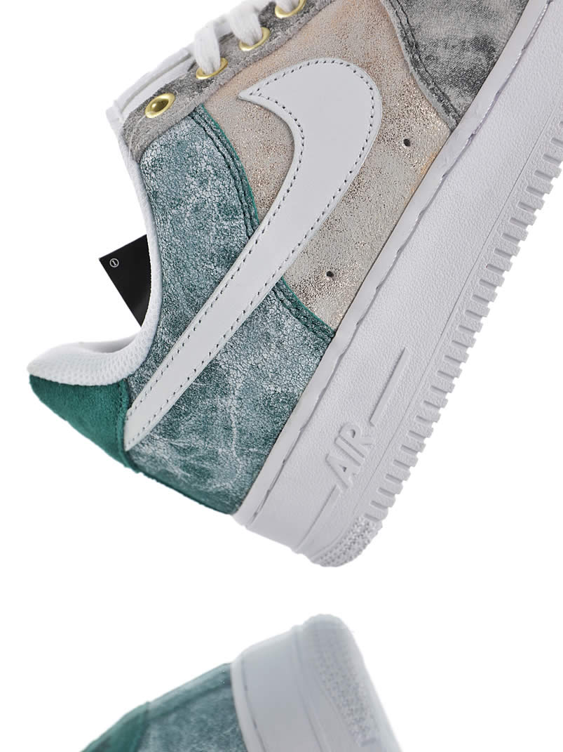 Womens Nike Air Force 1 Low 07 Lxx White Oil Grey Shoes Ao1017 100 Detail Pics (9) - newkick.cc