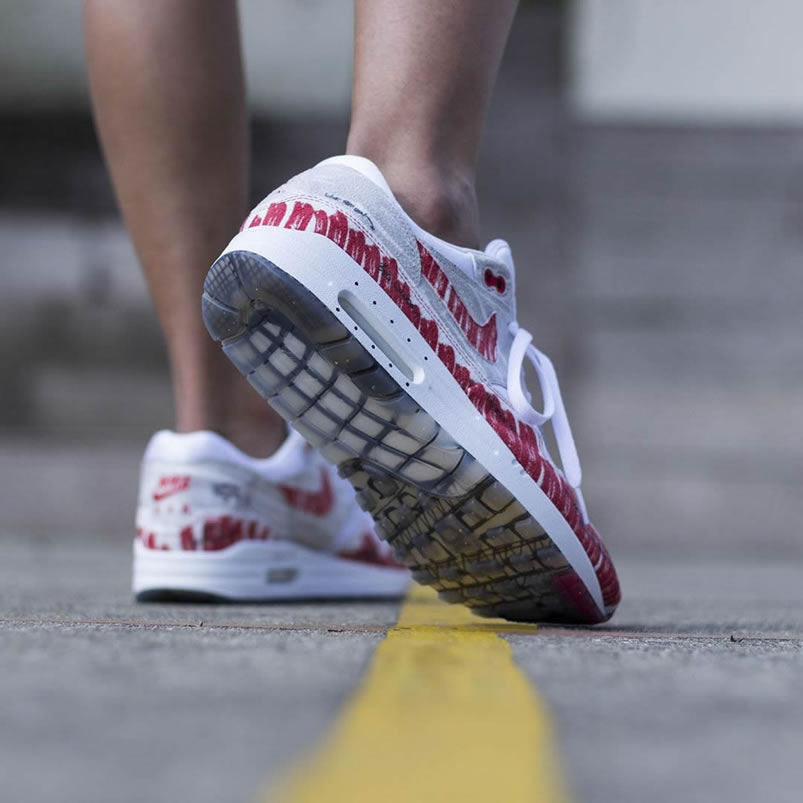 Nike Air Max 1 Tinker Sketch To Shelf White On Feet University Red Grey Cj4286 101 (2) - newkick.cc