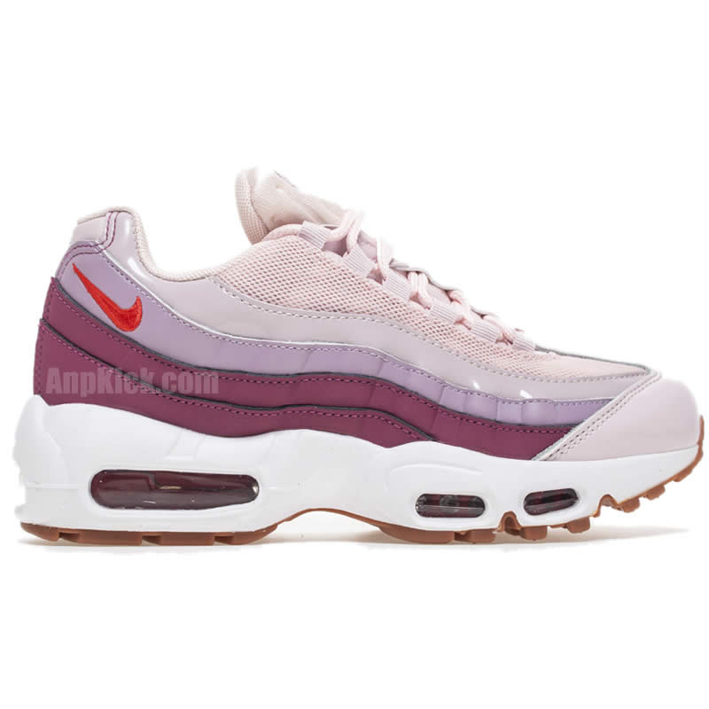 nike air max 95 og womens barley rose hot punch pink 307960-603