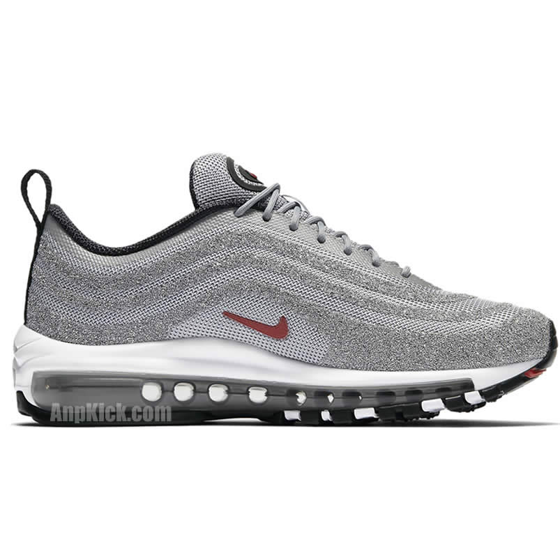 Nike Air Max 97 Swarovski Crystal Silver Bullet Release Date For Sale 927508-002