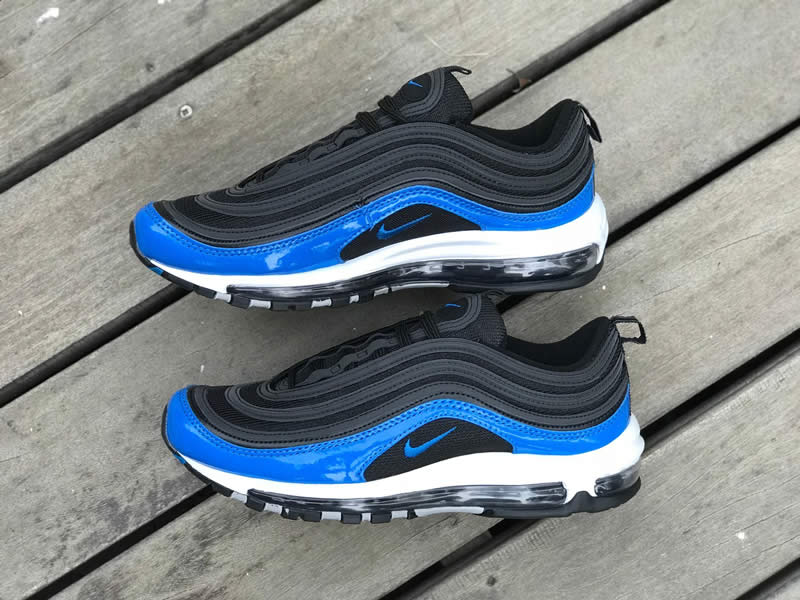 nike air max 97 blue black bullet 97s shoes 921826-011 pics