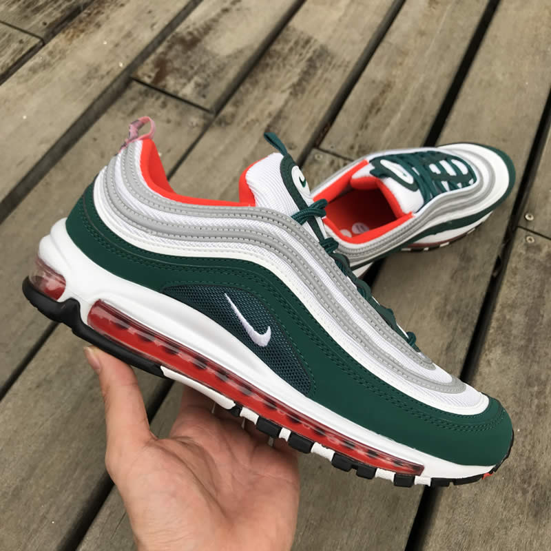 nike air max 97 green grey bullet 97s shoes 921522-300 pics