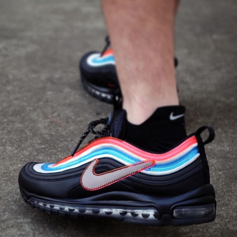 Nike Air Max 97 Neon Seoul On Feet Outfit Price For Sale I1503 001 (6) - newkick.cc