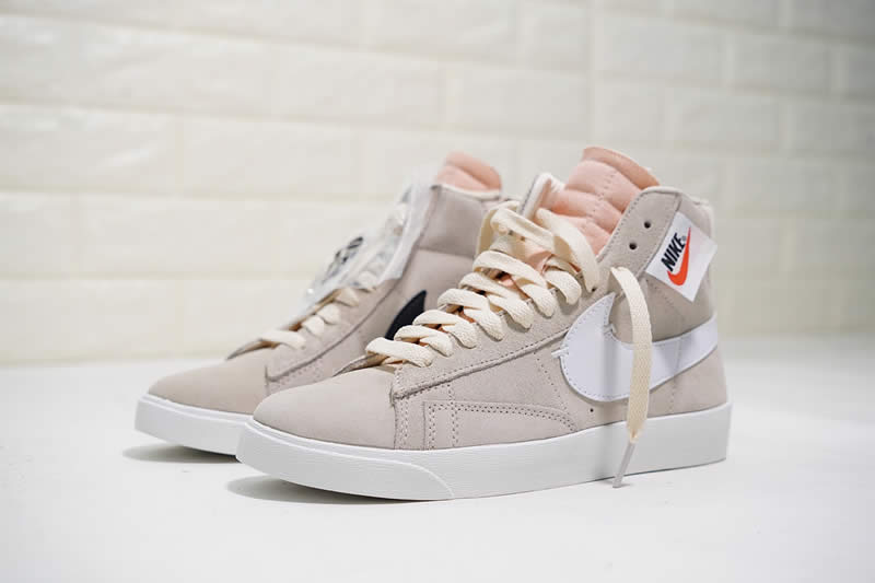 nike blazer mid rebel womens shoe sneaker guava ice bq4022-801 Pics