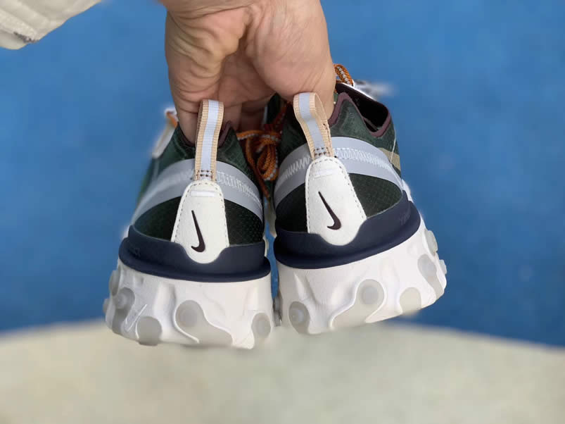 Undercover x Nike React Element 87 'Green Mist' Shoes Collection BQ2718-300 Pics