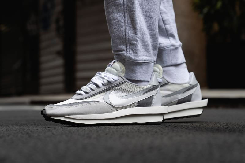 Sacai Nike Ldv Waffle Grey On Feet Bv0073 100 (6) - newkick.cc