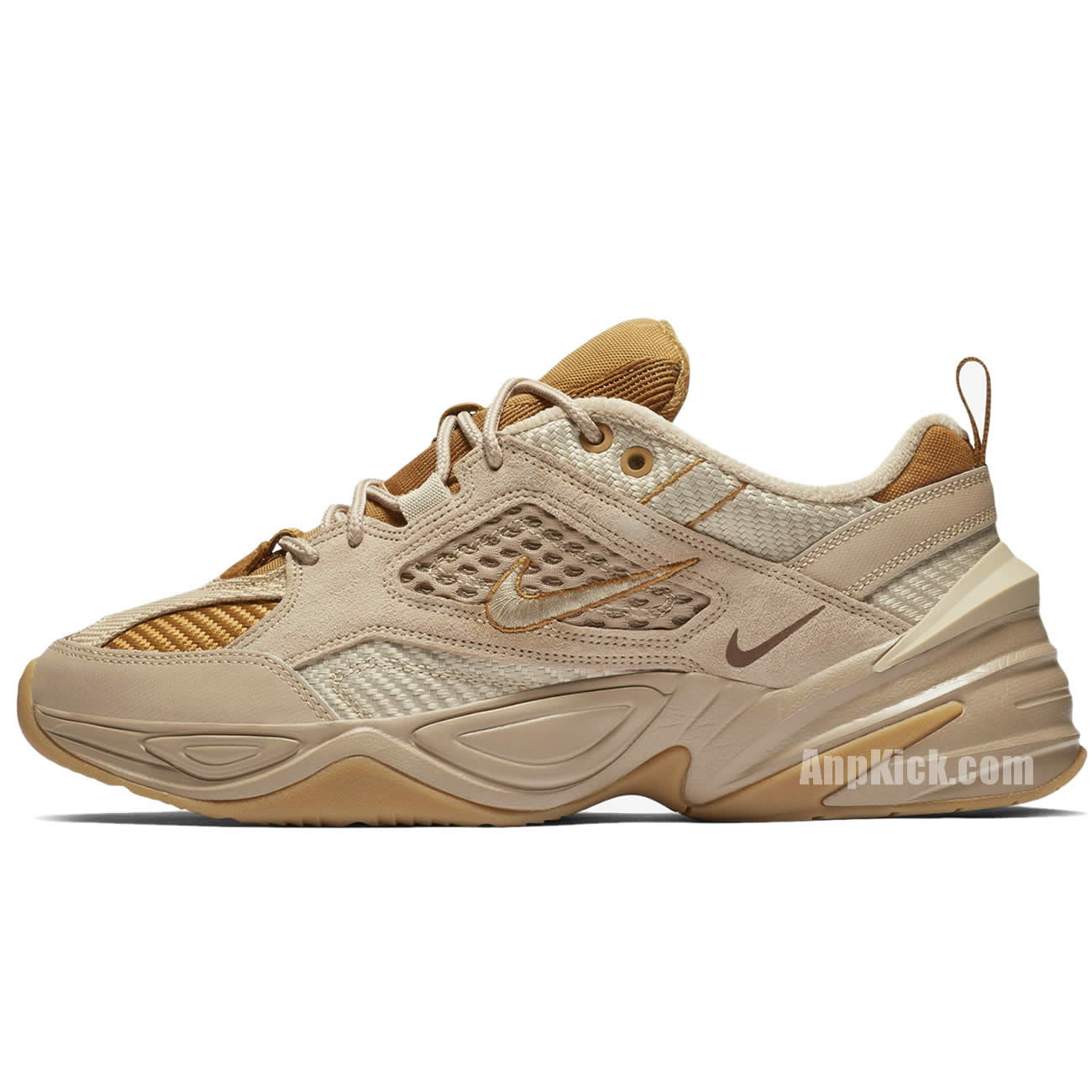 Nike M2k Techno Mens Womens Sp Linen Ale Brown Wheat Running Shoes Bv0074 200 (1) - newkick.cc